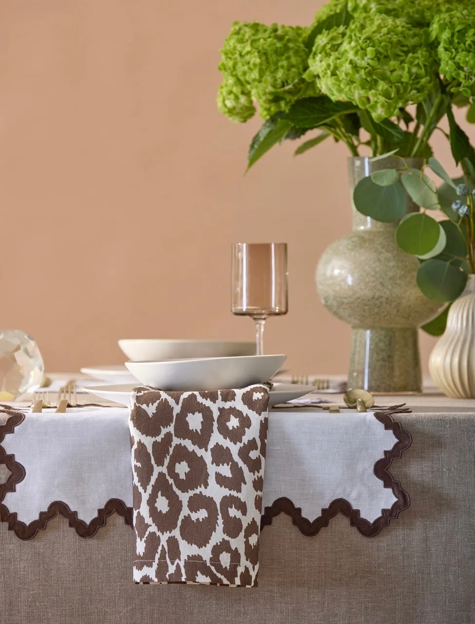 Iconic Leopard Table Linens | Napkins - Set of 4