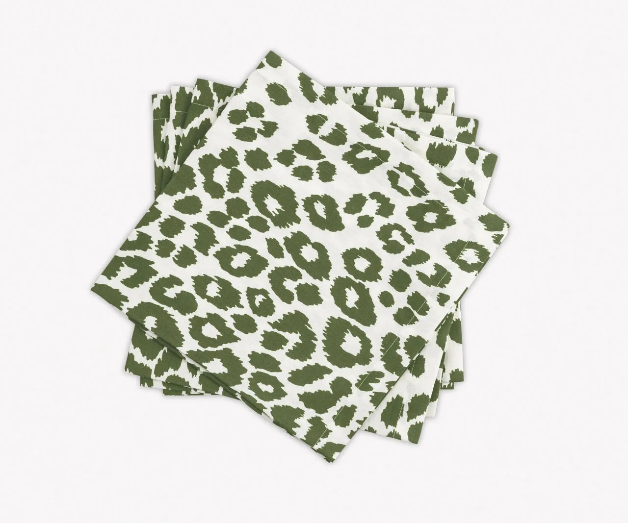 Iconic Leopard Table Linens | Napkins - Set of 4