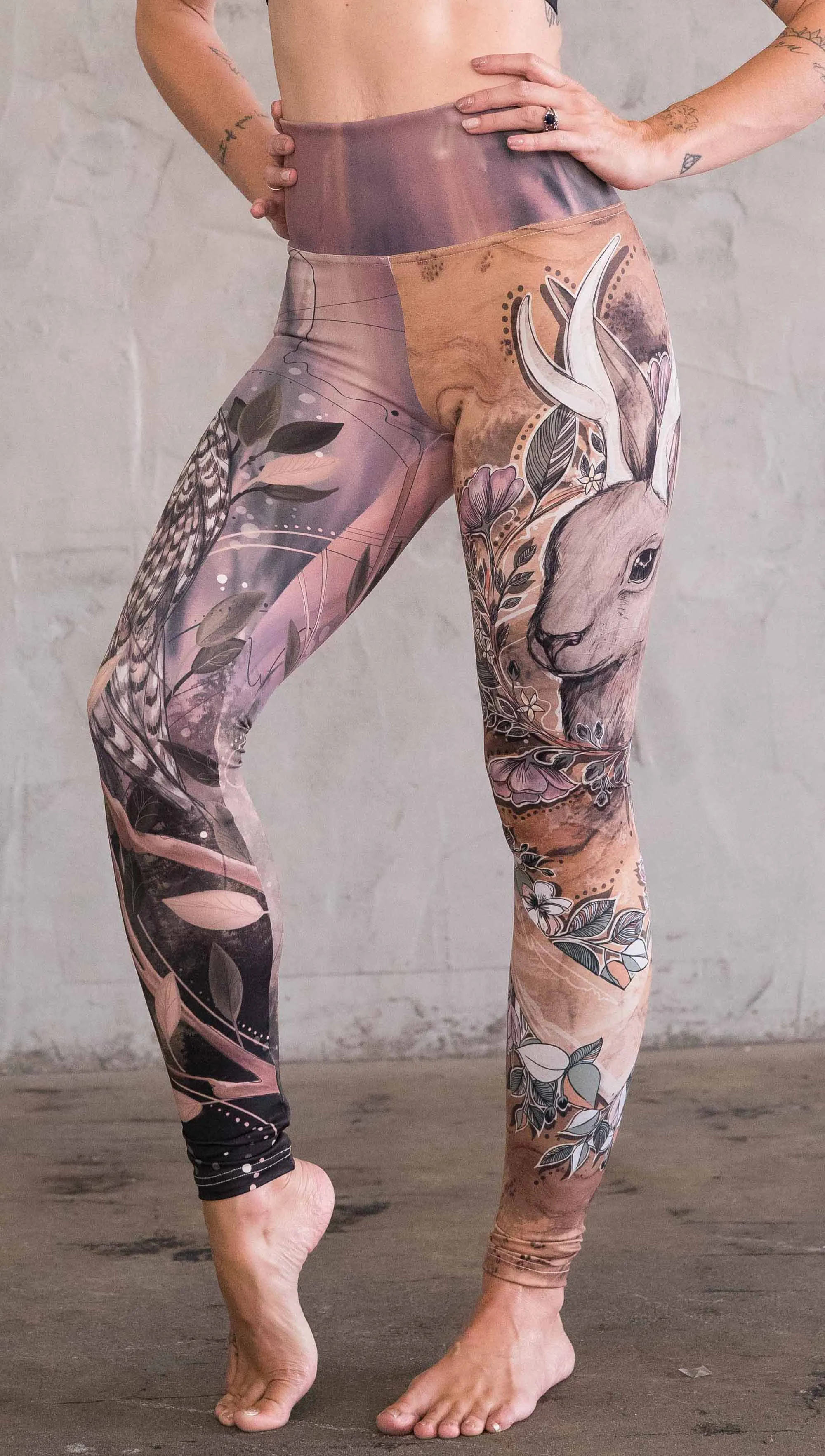 Jackalope Mashup - Athleisure Leggings