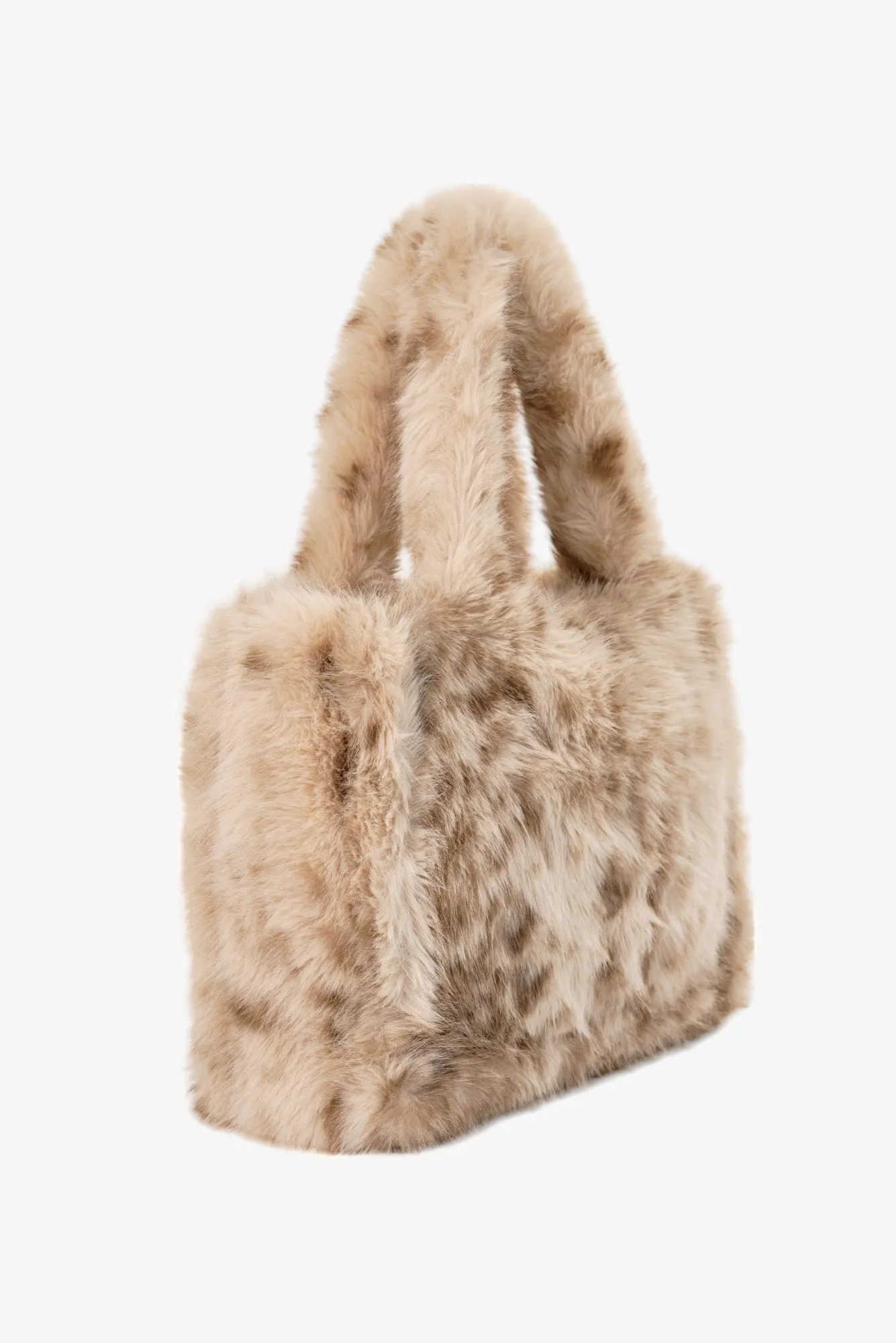 JADE LEO | Faux Fur Tote Bag