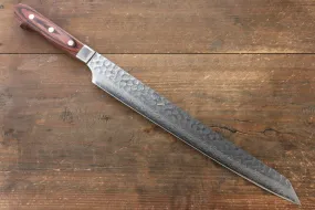 Jikko VG10 17 Layer Kiritsuke Yanagiba  300mm Mahogany Handle