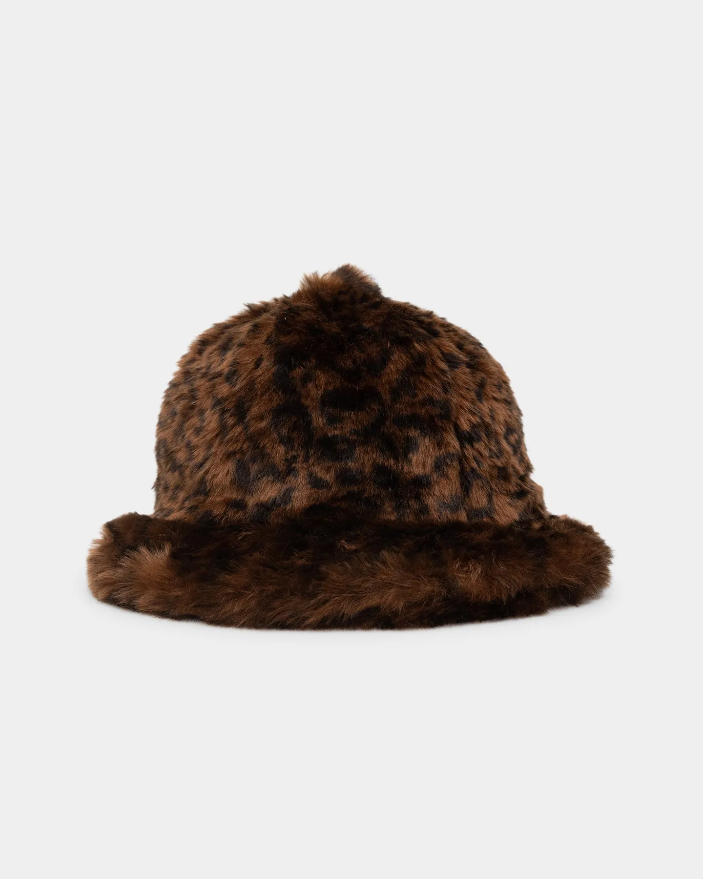 Kangol Faux Fur Casual Leopard