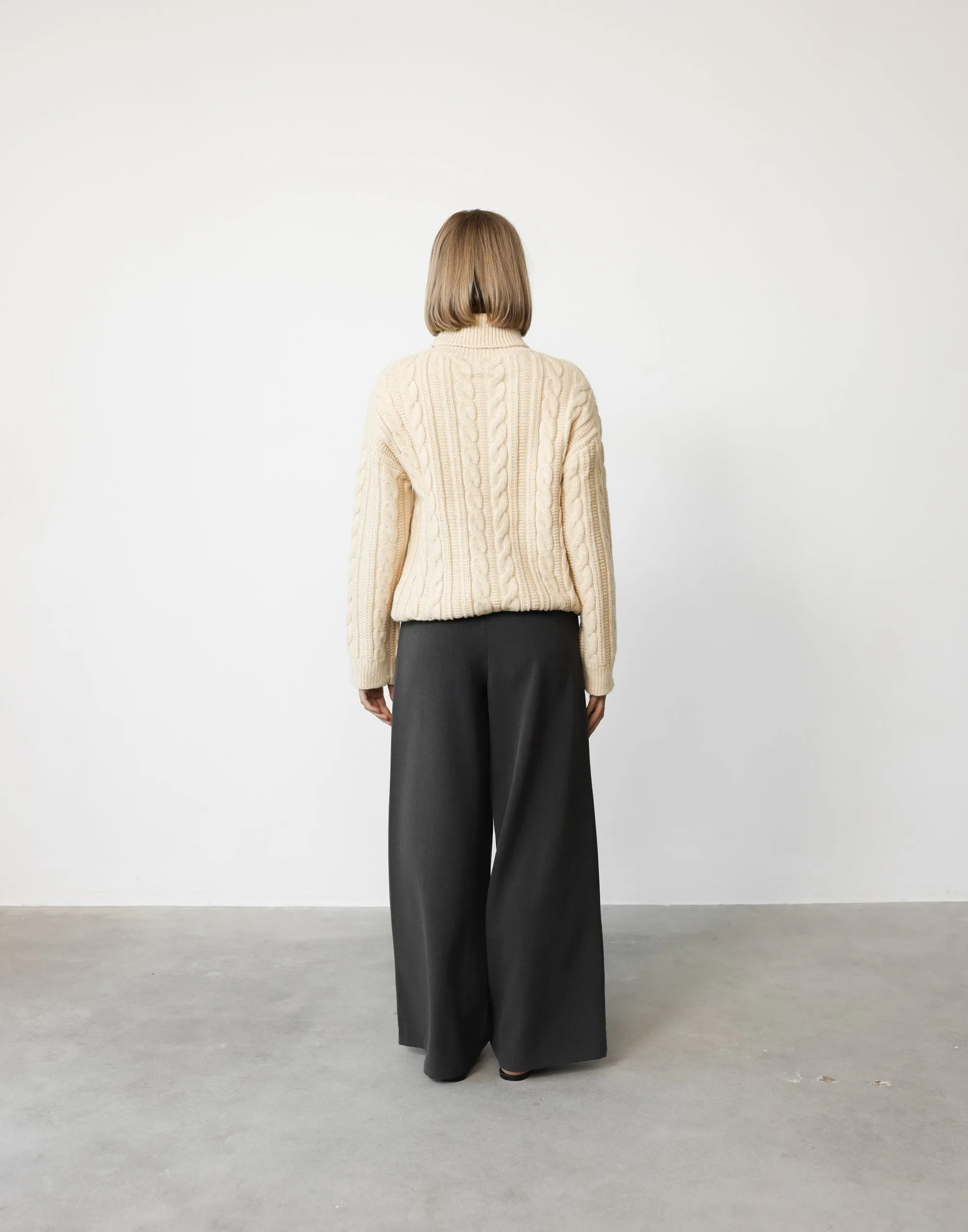 Kian Knit Jumper (Toasted Oat)