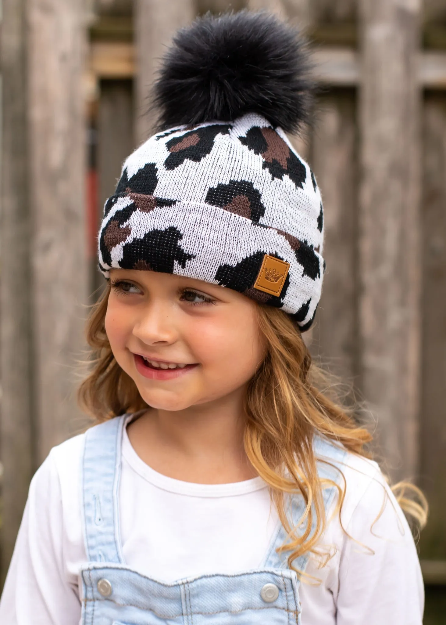 Kids Beanies with Pom