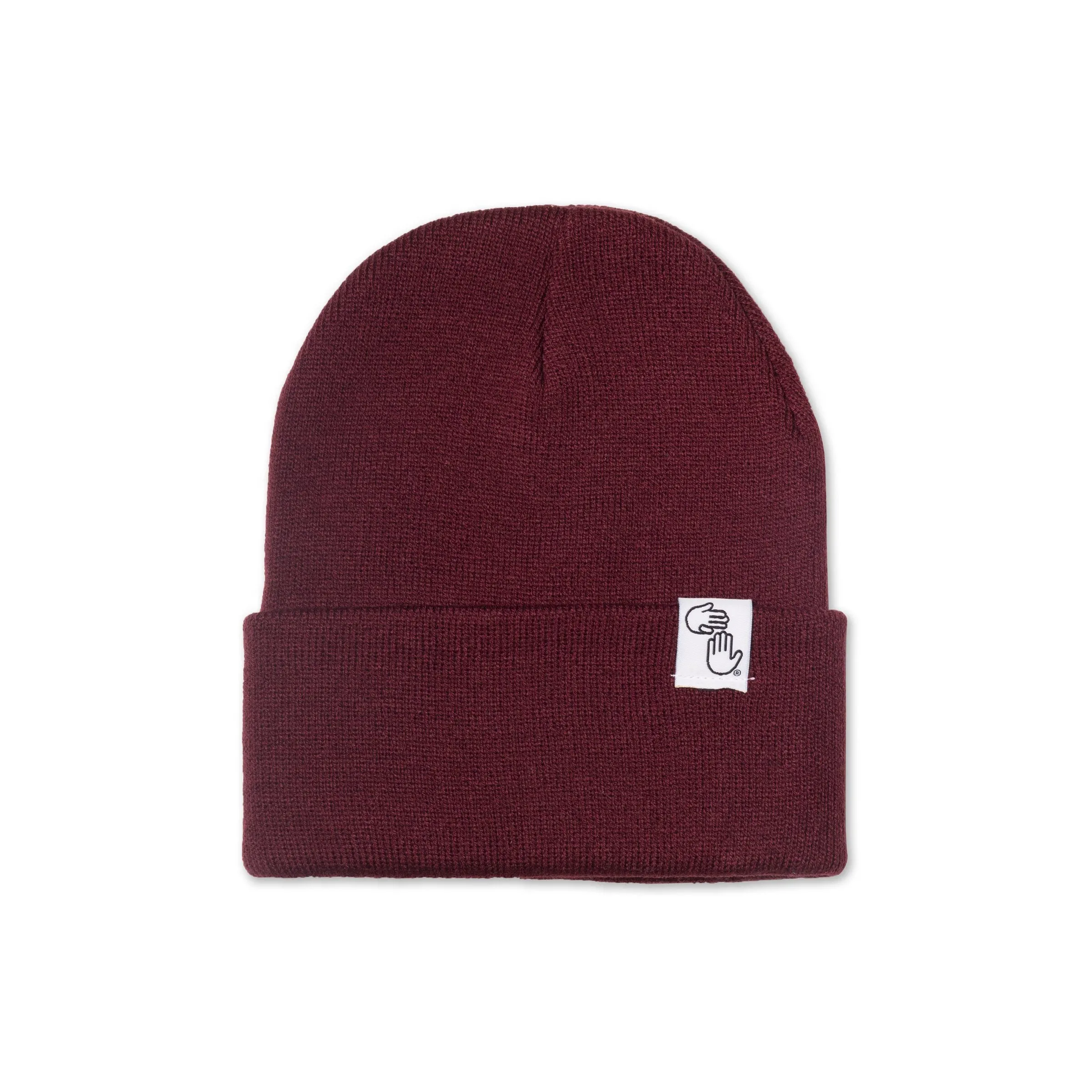 Knit Beanie (Maroon)