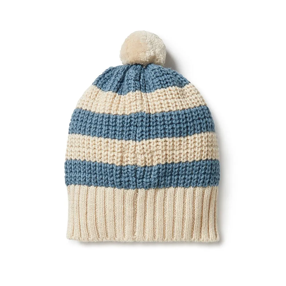 Knitted Stripe Hat