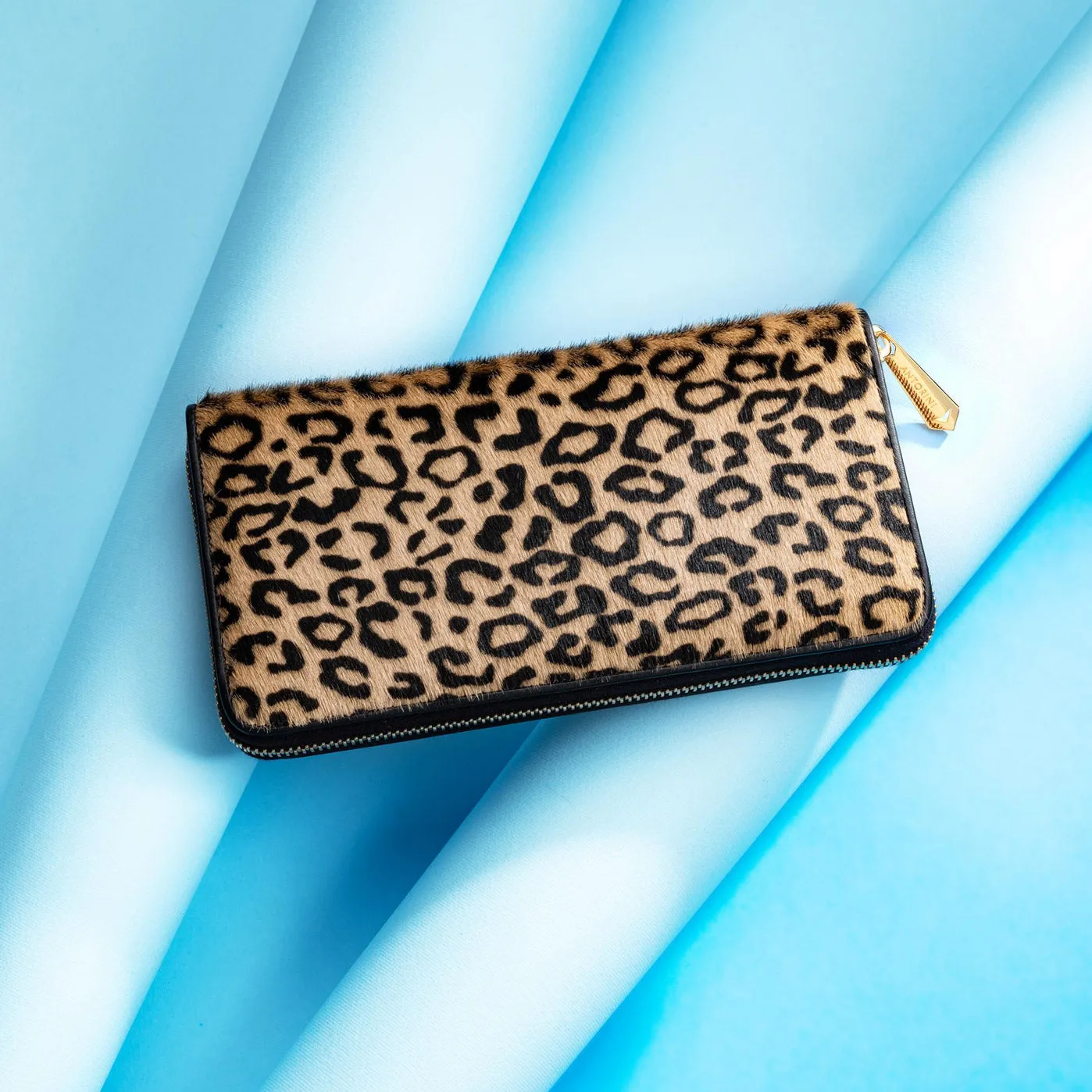 Ladies' Leather Purse ANTORINI Couture Leopardo