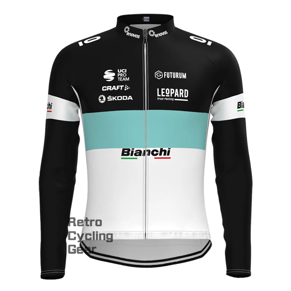 Leopard Bianchi Long Sleeve Cycling Kits