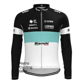 Leopard Bianchi Long Sleeve Jersey