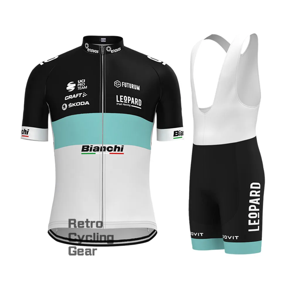 Leopard Bianchi Short Sleeve Cycling Kits