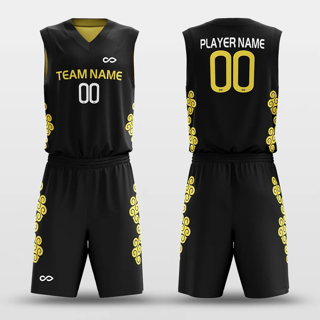 Leopard - Customized Reversible Sublimated Basketball Set