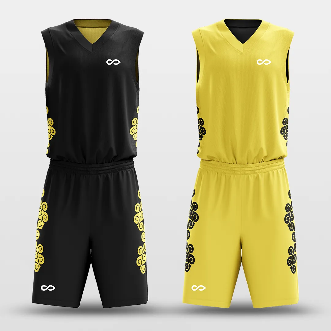 Leopard - Customized Reversible Sublimated Basketball Set