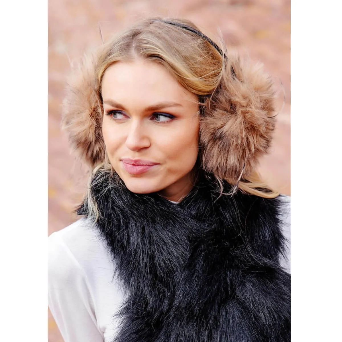 Leopard Faux Fur Earmuffs