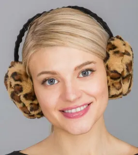 Leopard Faux Fur Earmuffs