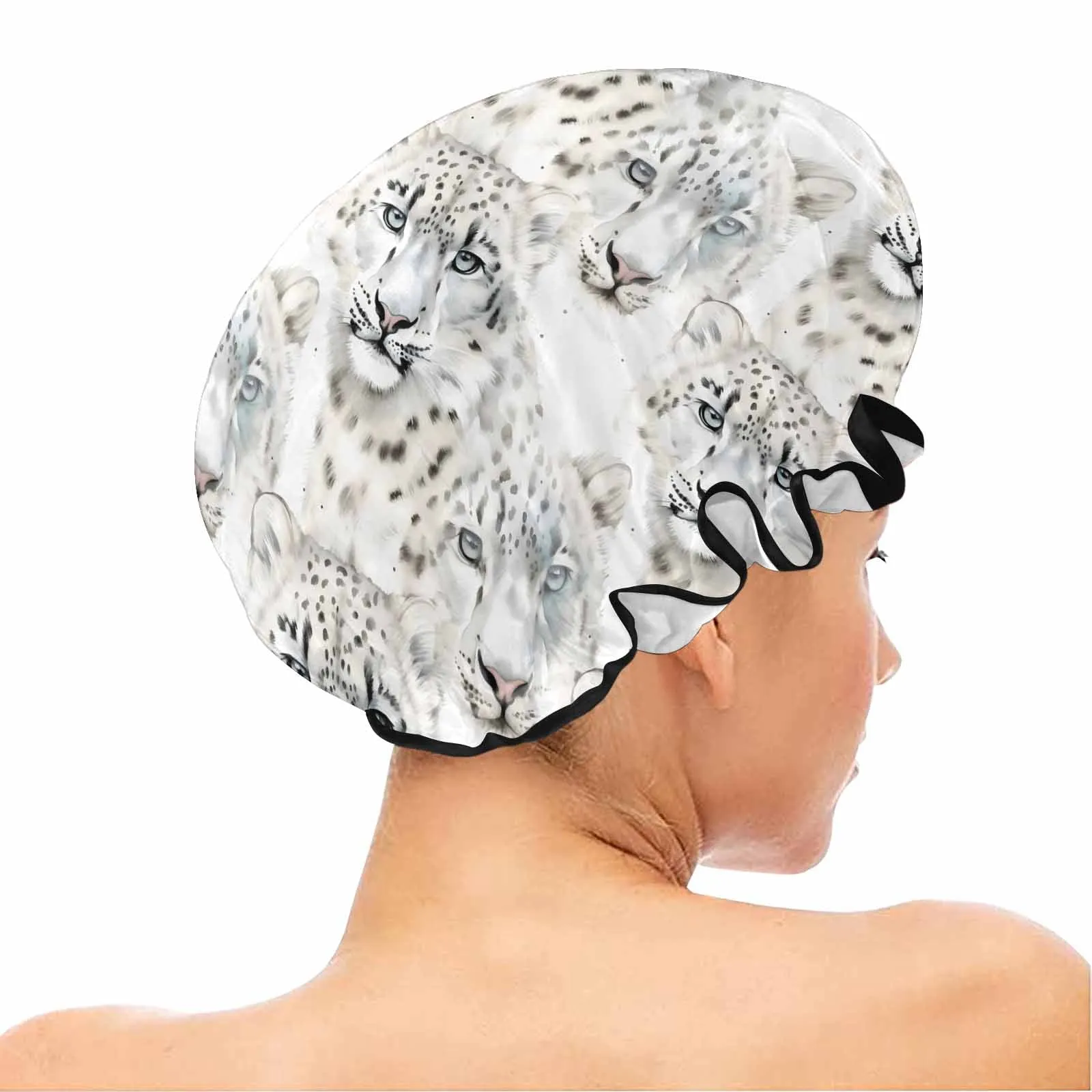 Leopard  Shower Cap