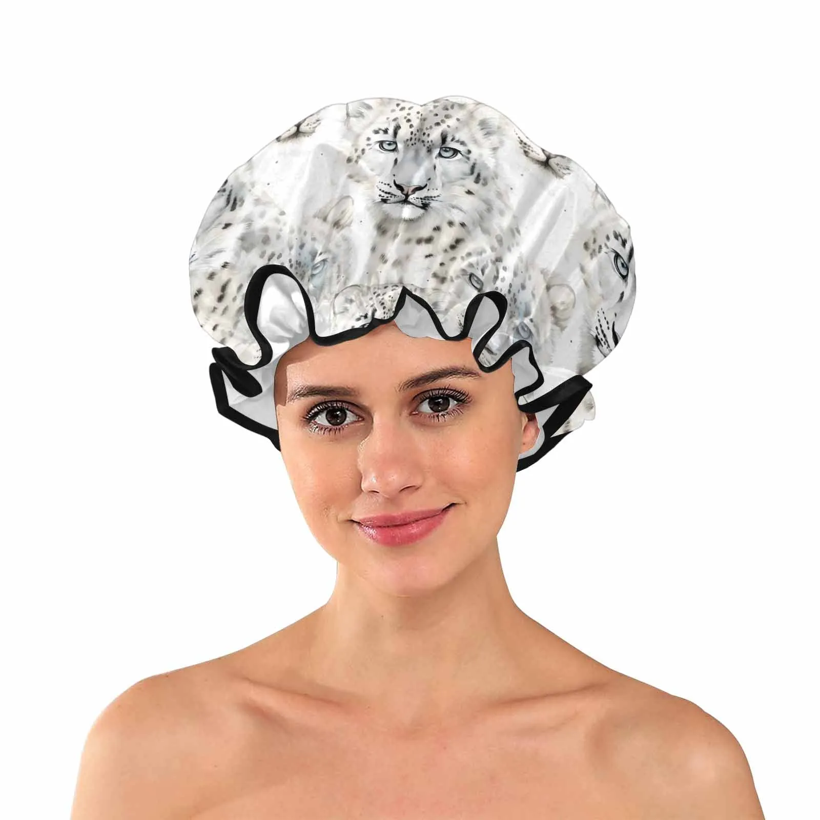 Leopard  Shower Cap