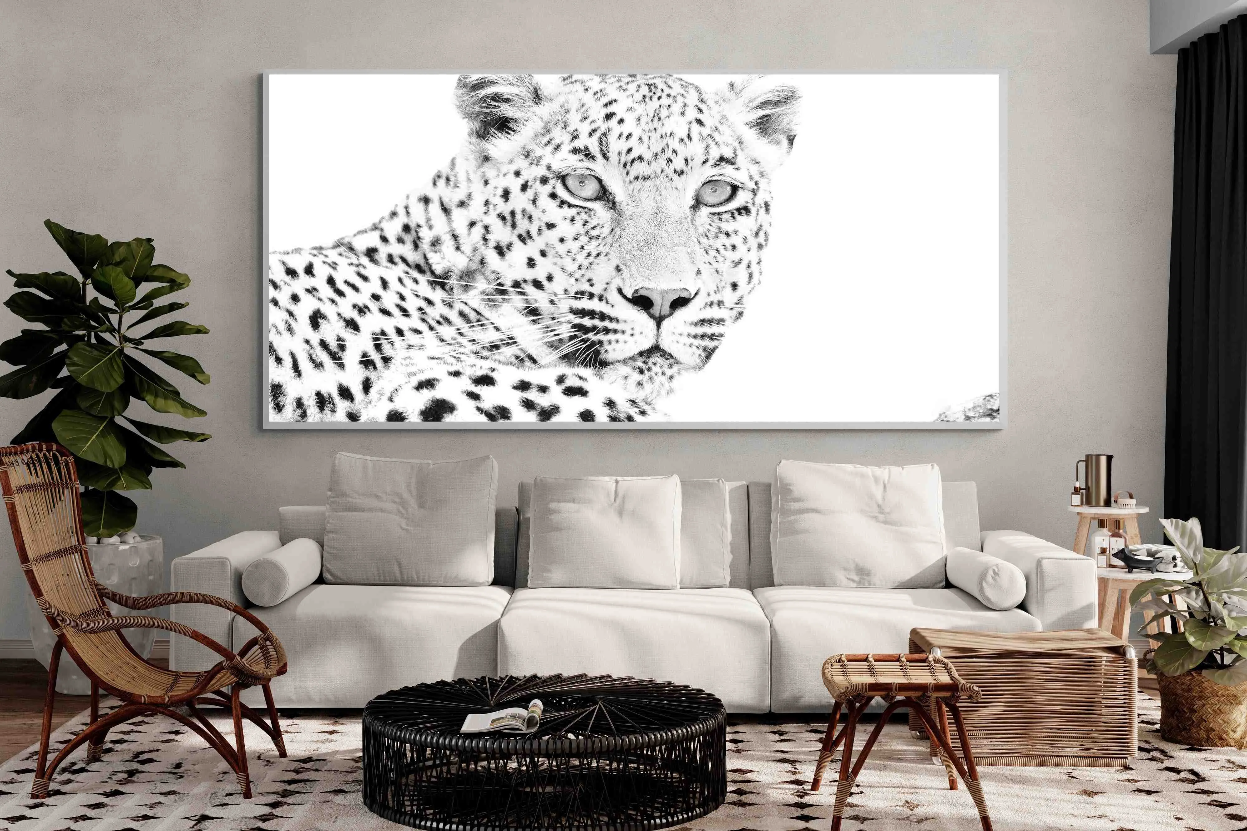 Leopard Whiteout