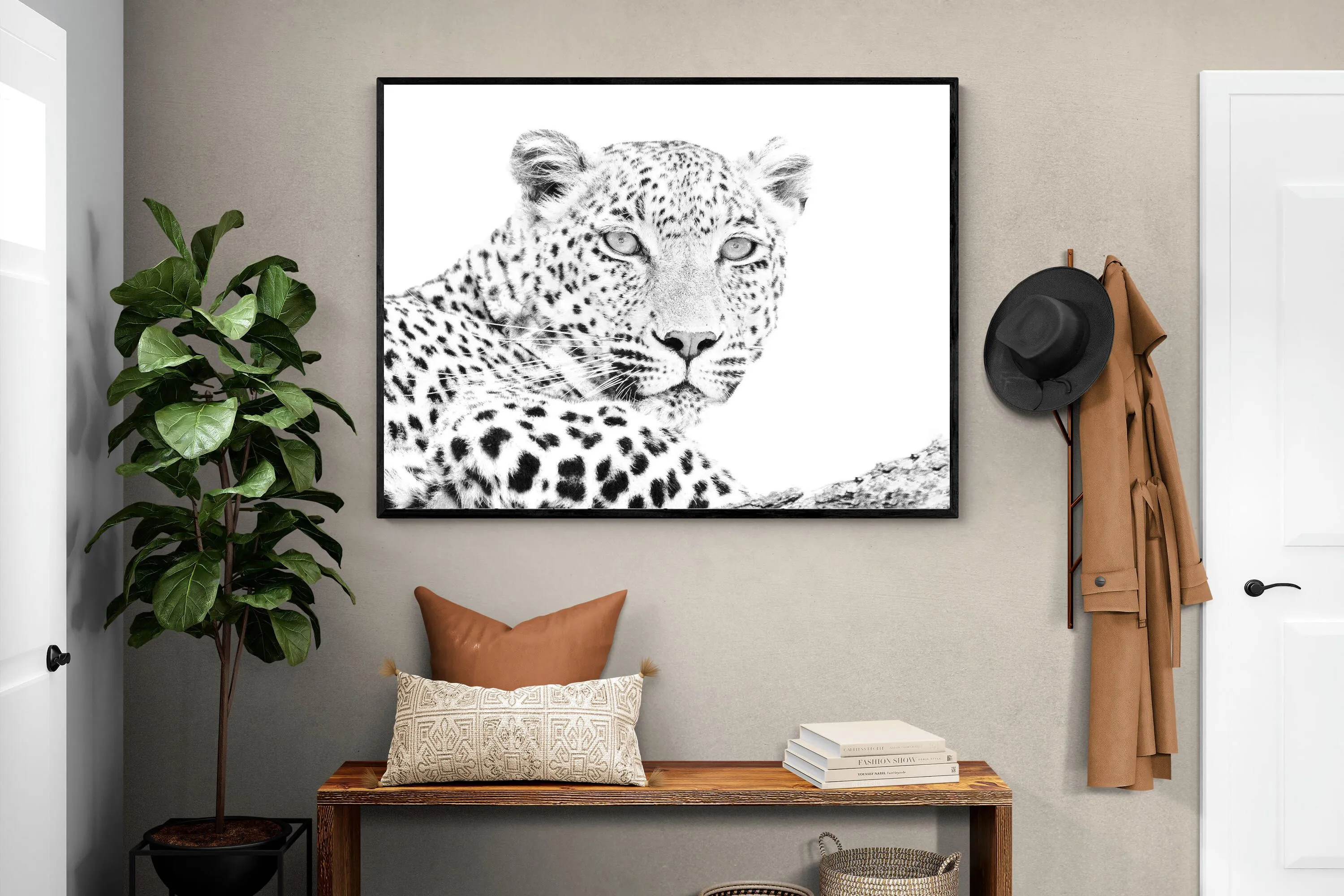 Leopard Whiteout