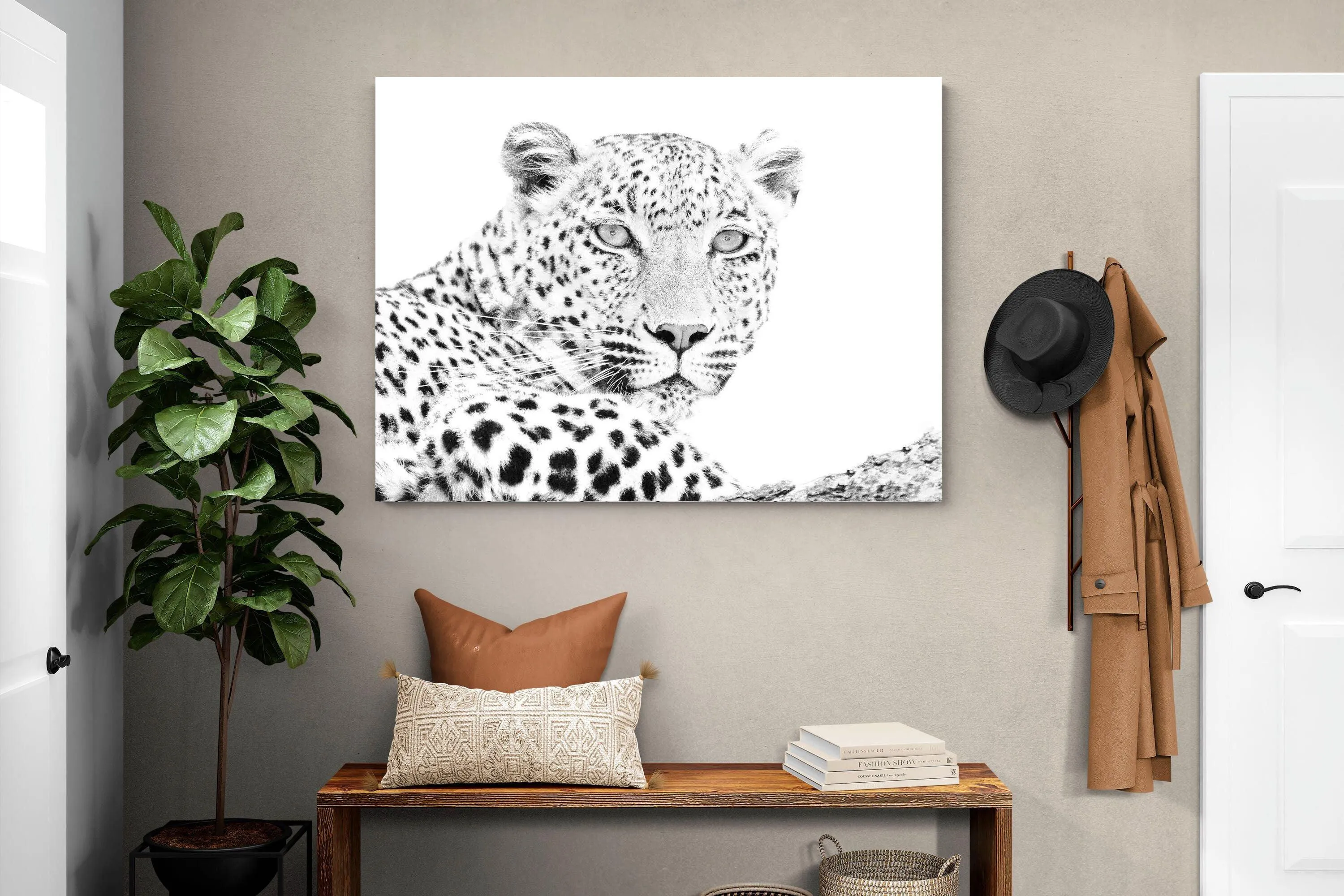 Leopard Whiteout