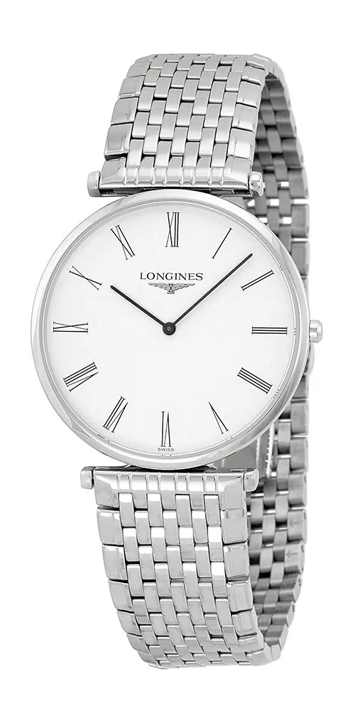 Longines La Grande Classique Stainless Steel Mens Watch White Dial L4.766.4.11.6