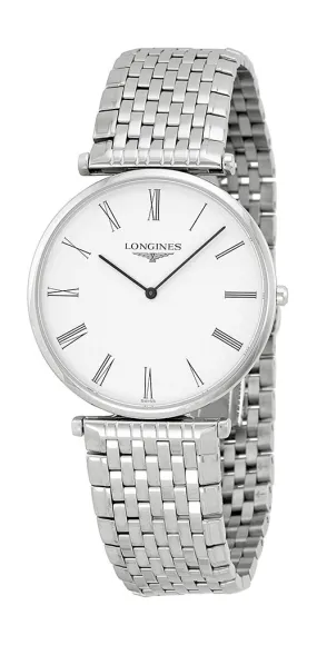 Longines La Grande Classique Stainless Steel Mens Watch White Dial L4.766.4.11.6