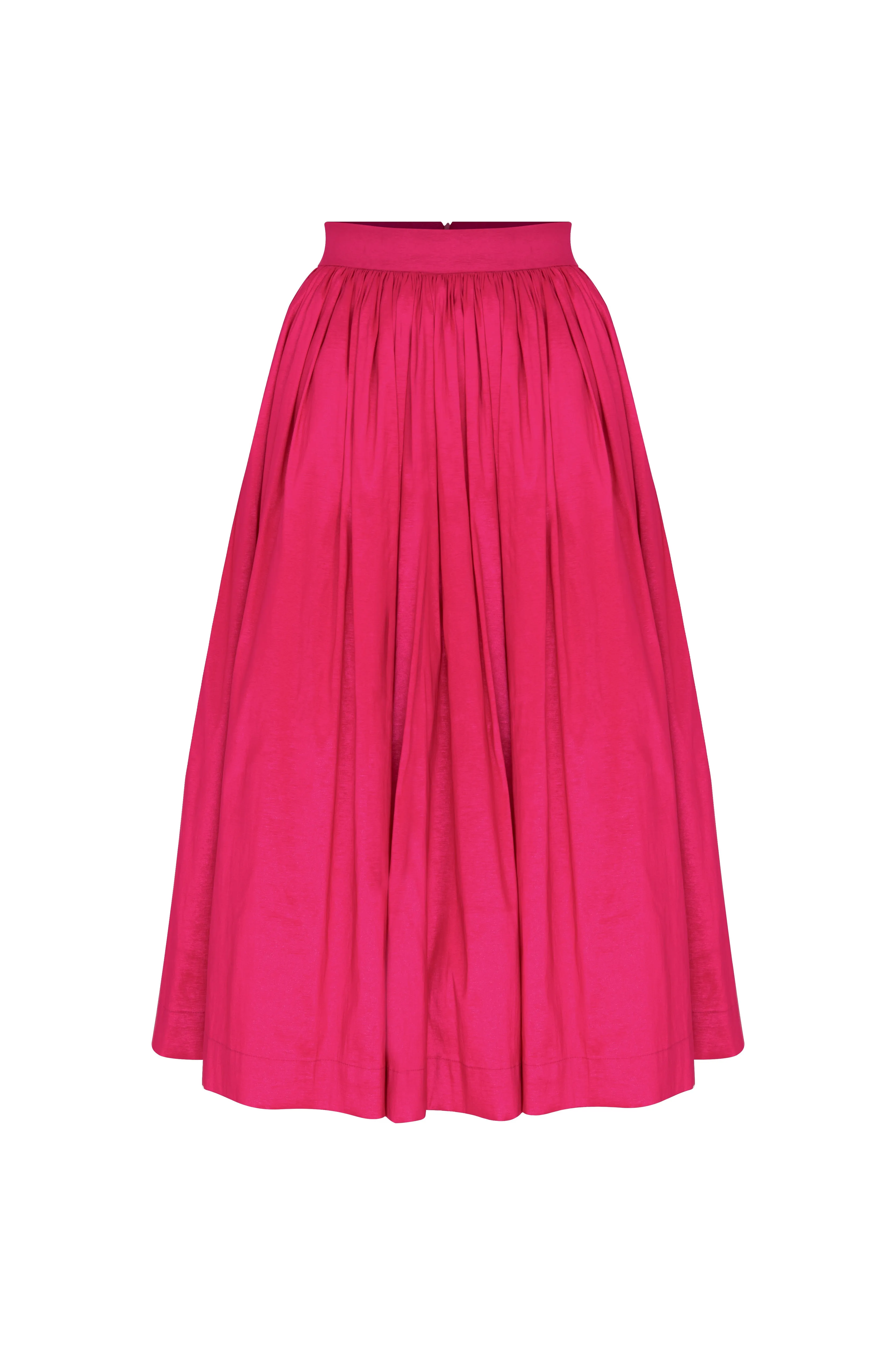 Lou Lou Midi Skirt in Pink