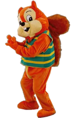 Luxury Squirrel Mascot Costume