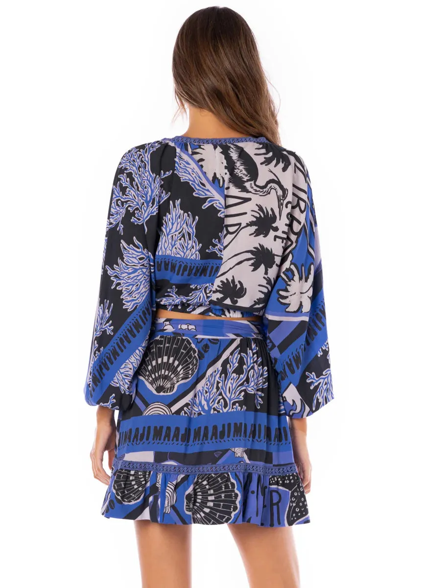 MAAJI Eclectic Ocean Ramona beach top