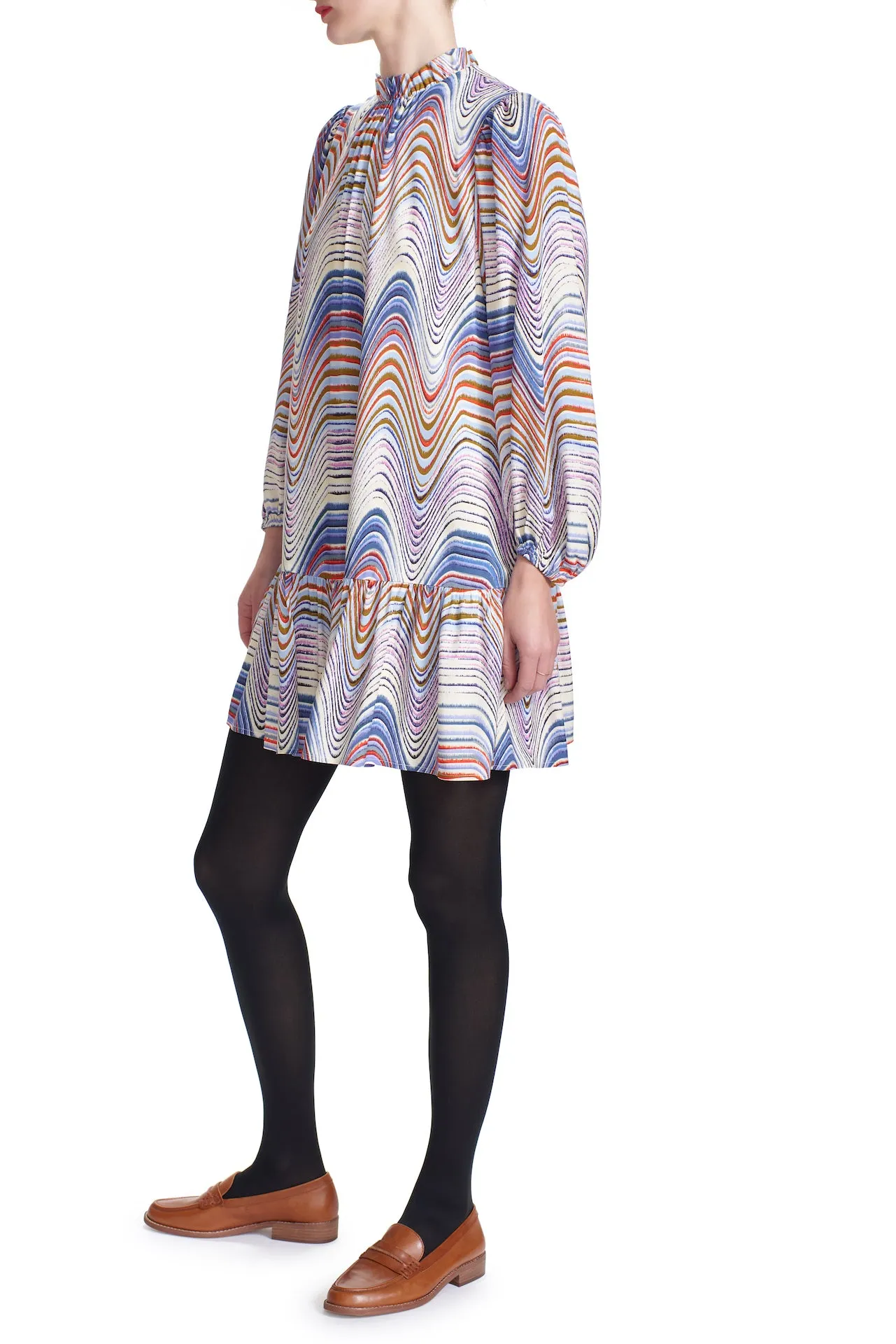 MAGNOLIA DRESS - Ikat - sustainable