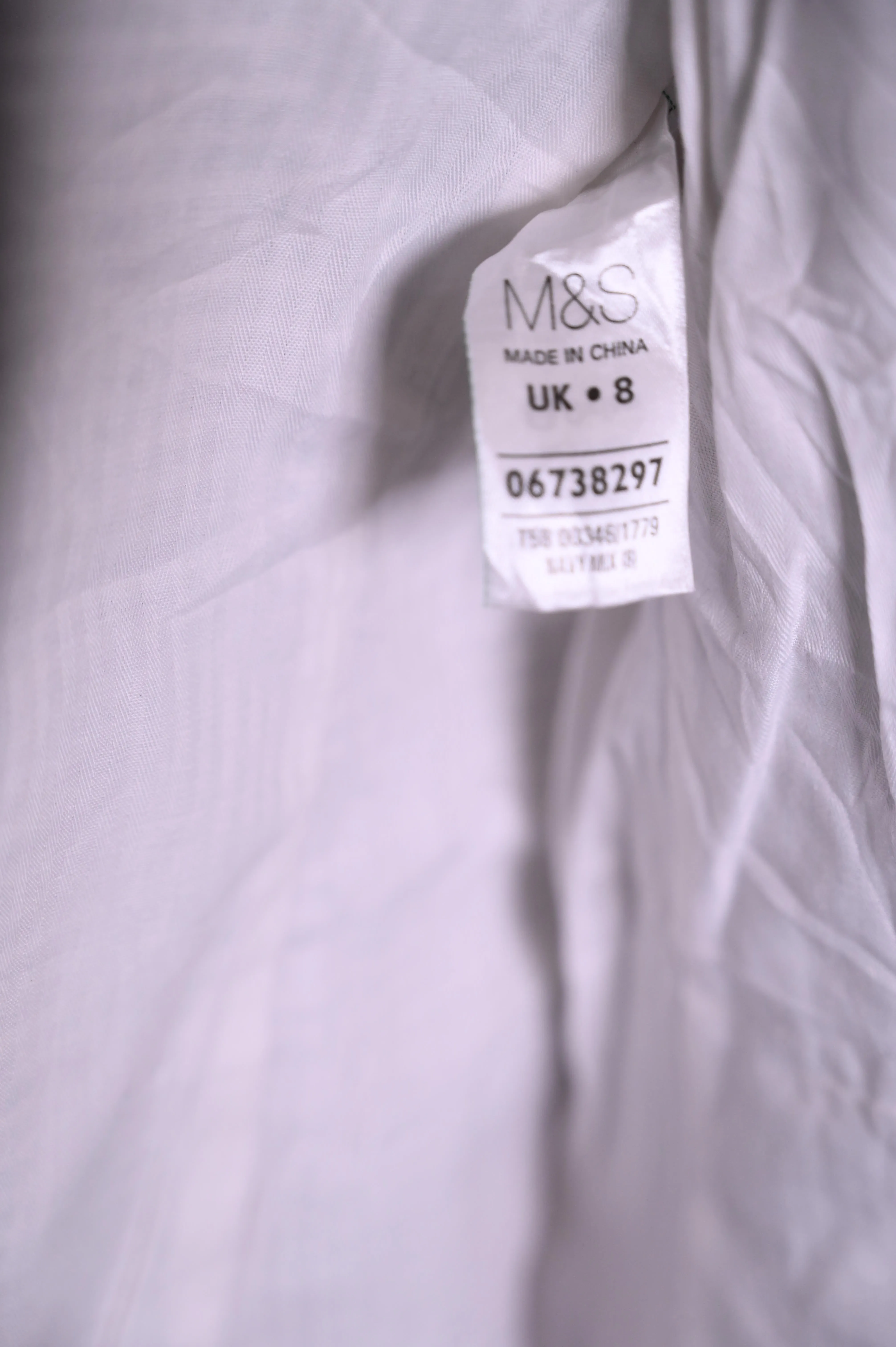 M&S White Coat