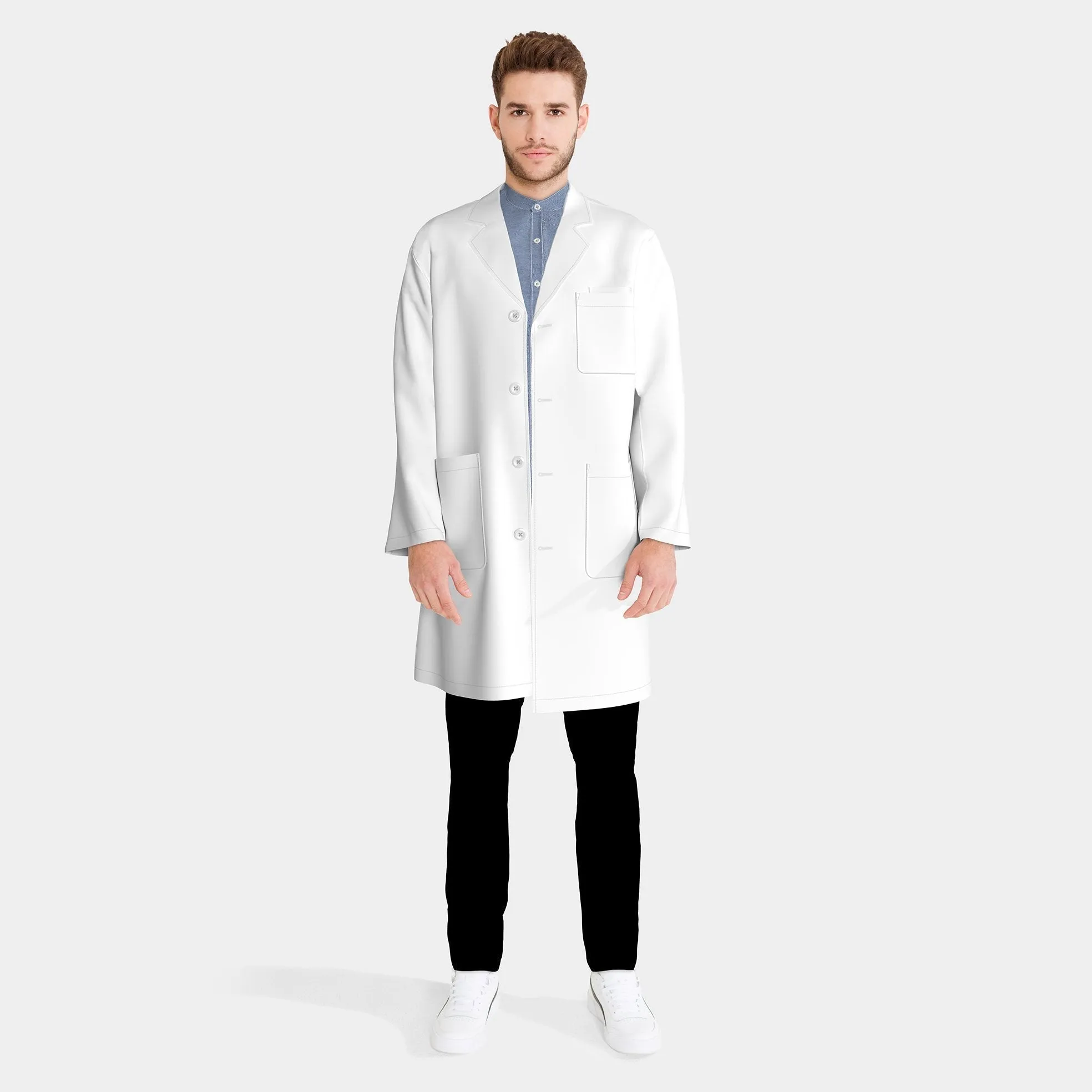 Mens Classic Lab Coat