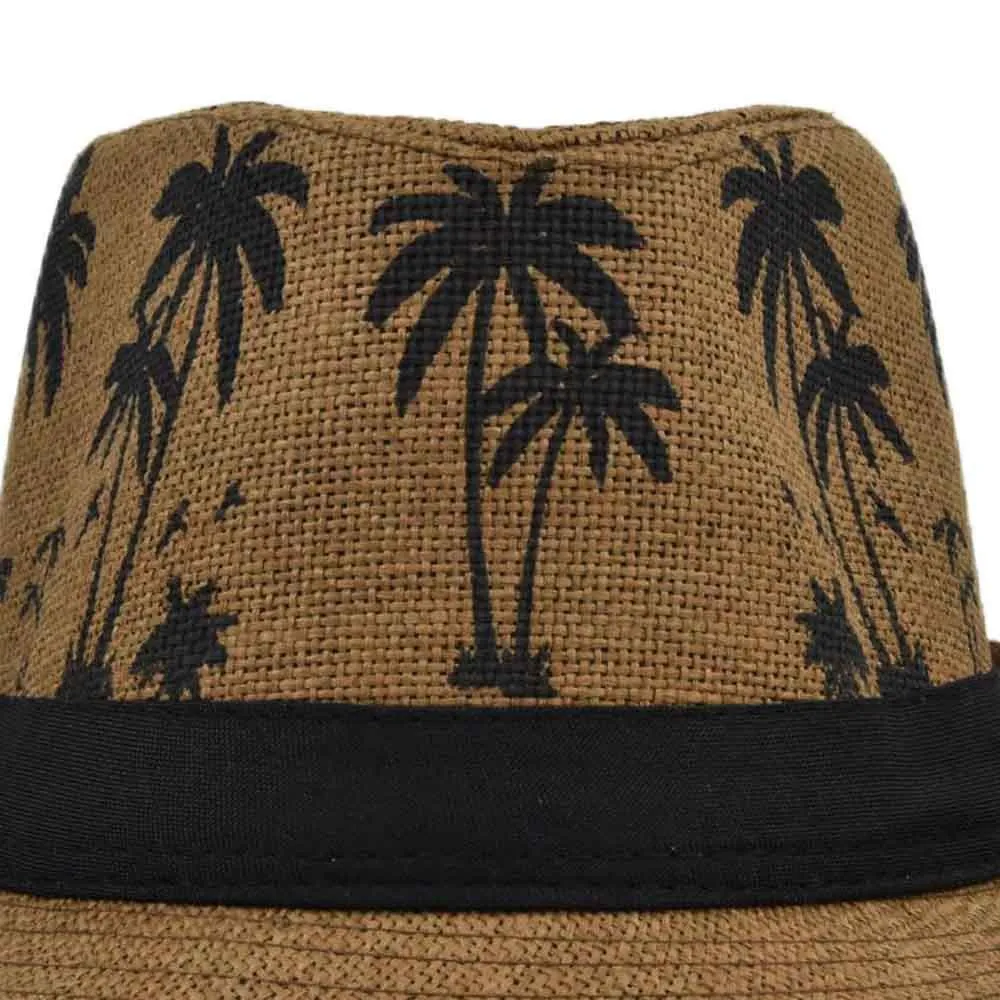 Men's Coconut Tree Breathable Hat 70977737YM