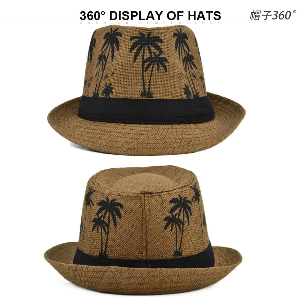 Men's Coconut Tree Breathable Hat 70977737YM