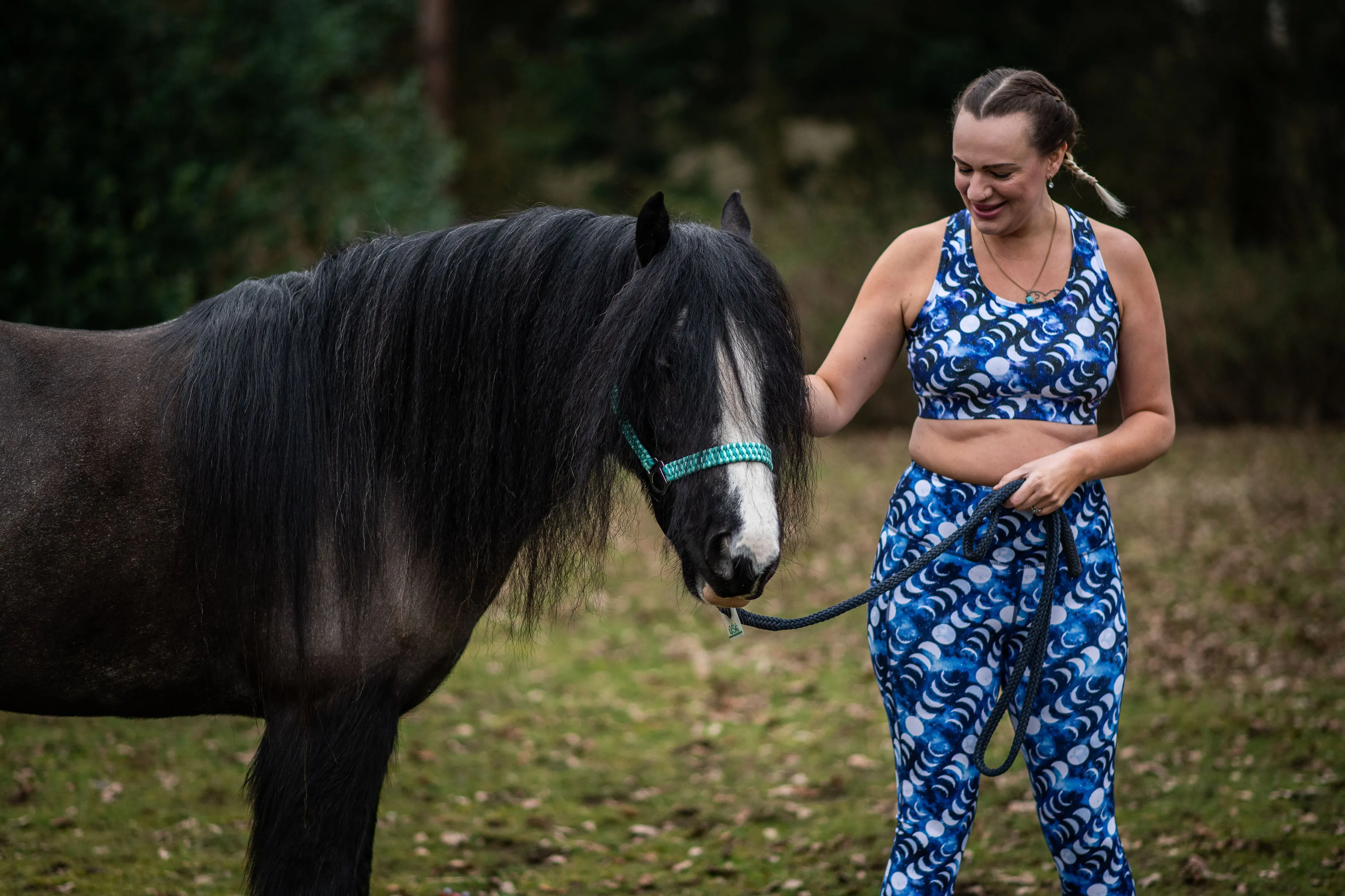 Midnight Moon Full Length Leggings