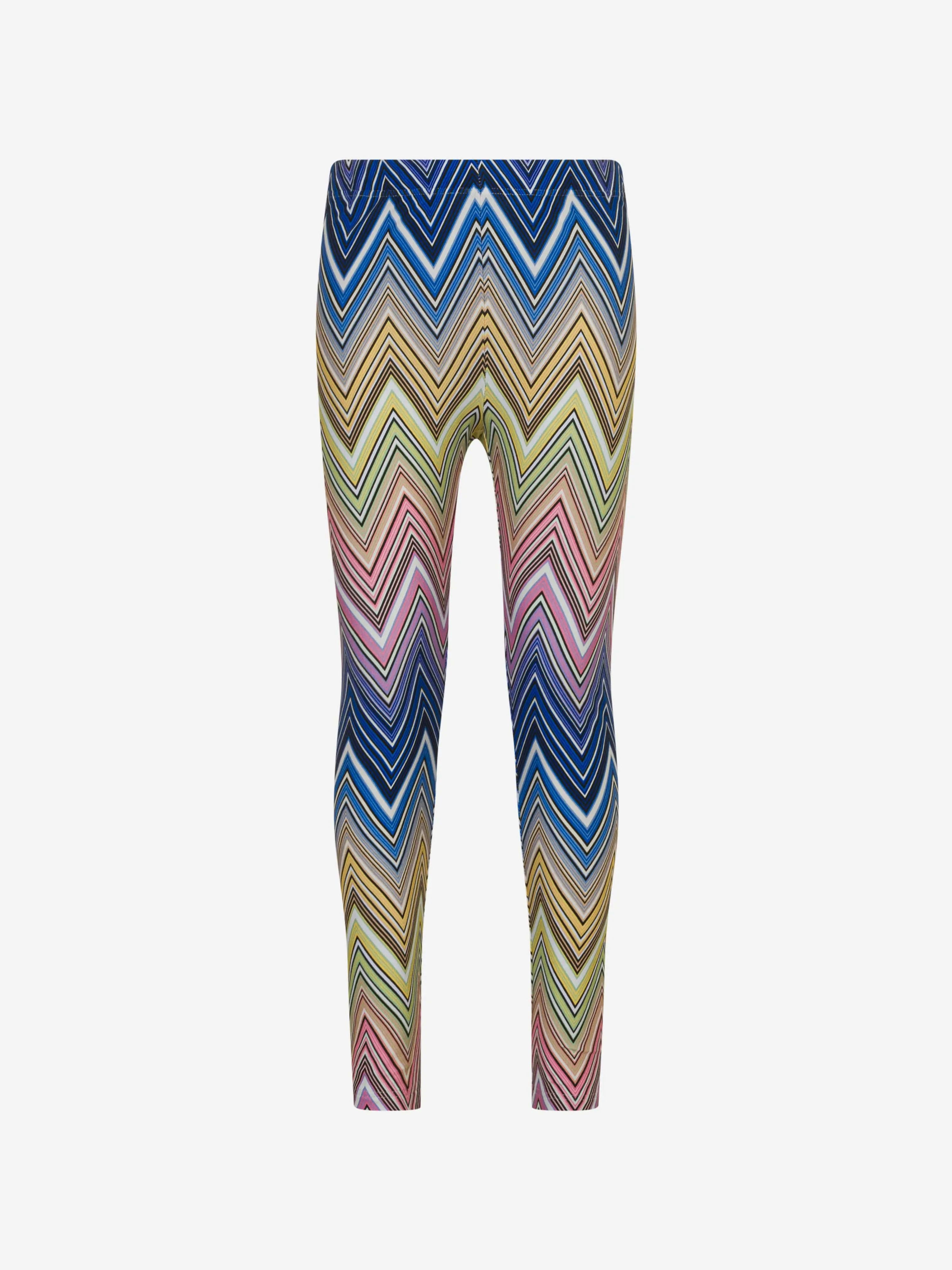 Missoni Girls Zigzag Leggings in Multicolour