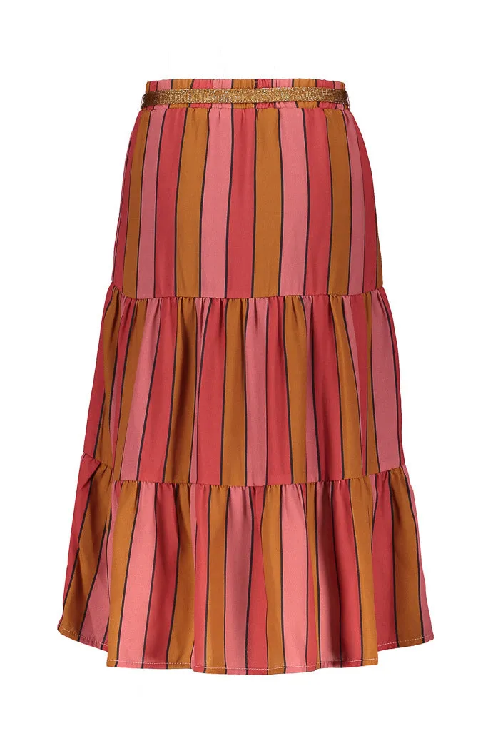 Nael Stripe Maxi Skirt