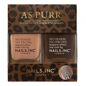 Nails Inc. As Purr Leopard Nail Polish Duo