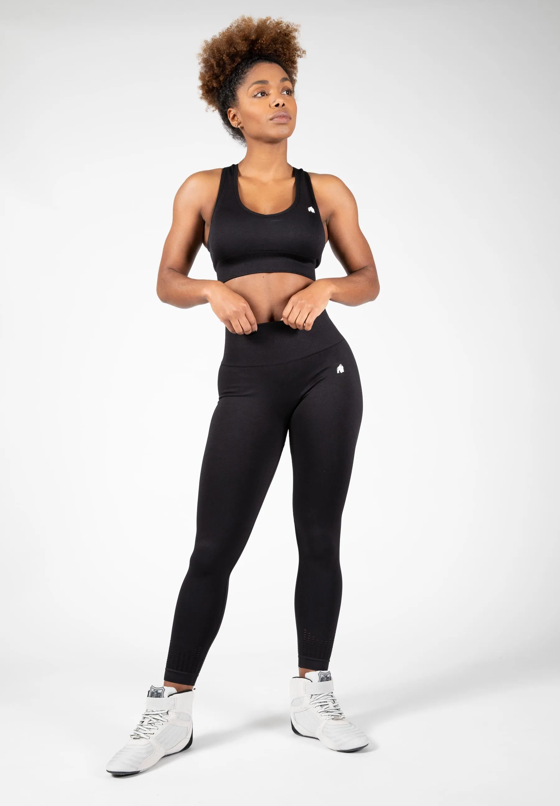 Neiro Seamless Leggings - Black