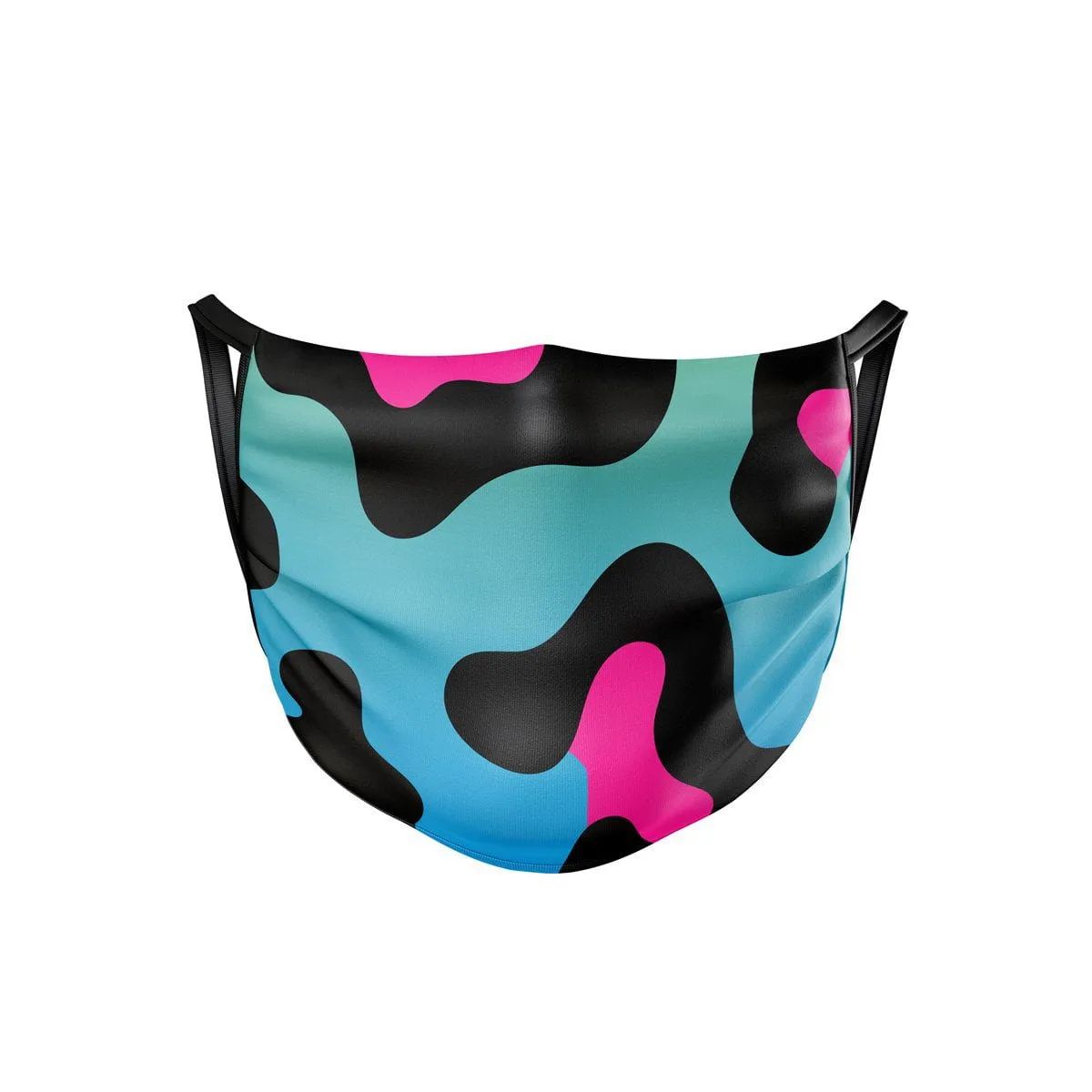 Neon Leopard Face Mask