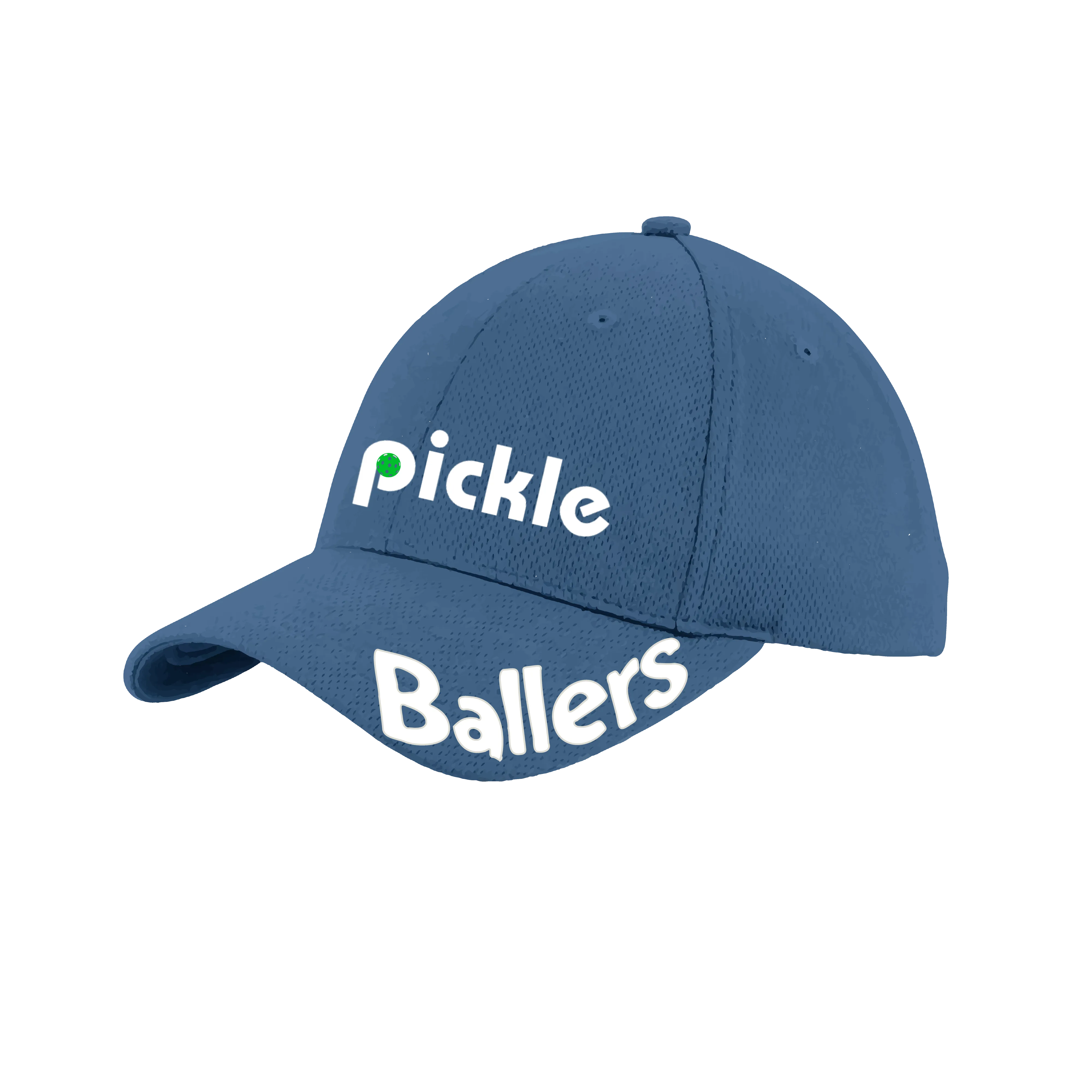 Pickle Ballers | Pickleball Hat | Moisture-Wicking 100% Polyester