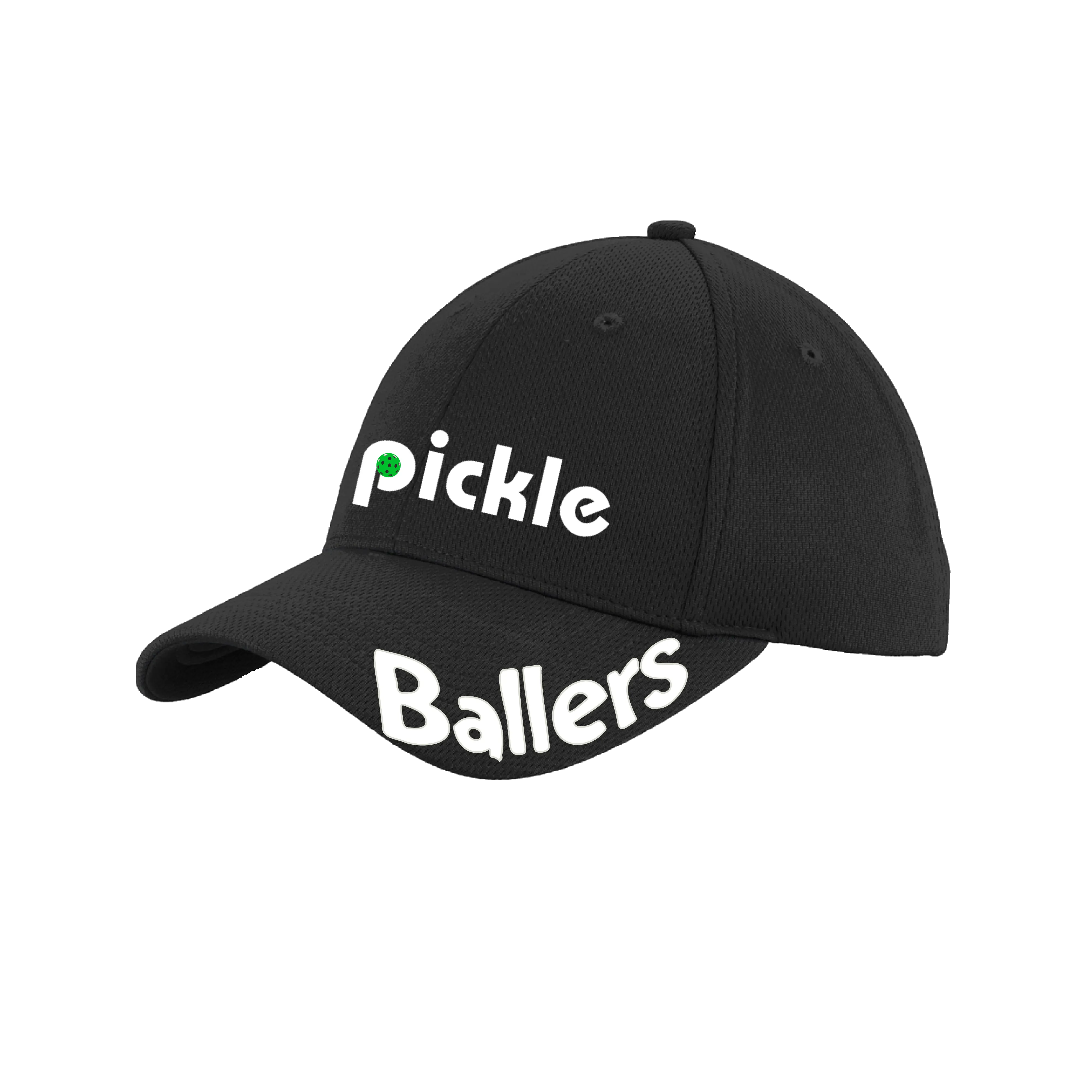 Pickle Ballers | Pickleball Hat | Moisture-Wicking 100% Polyester