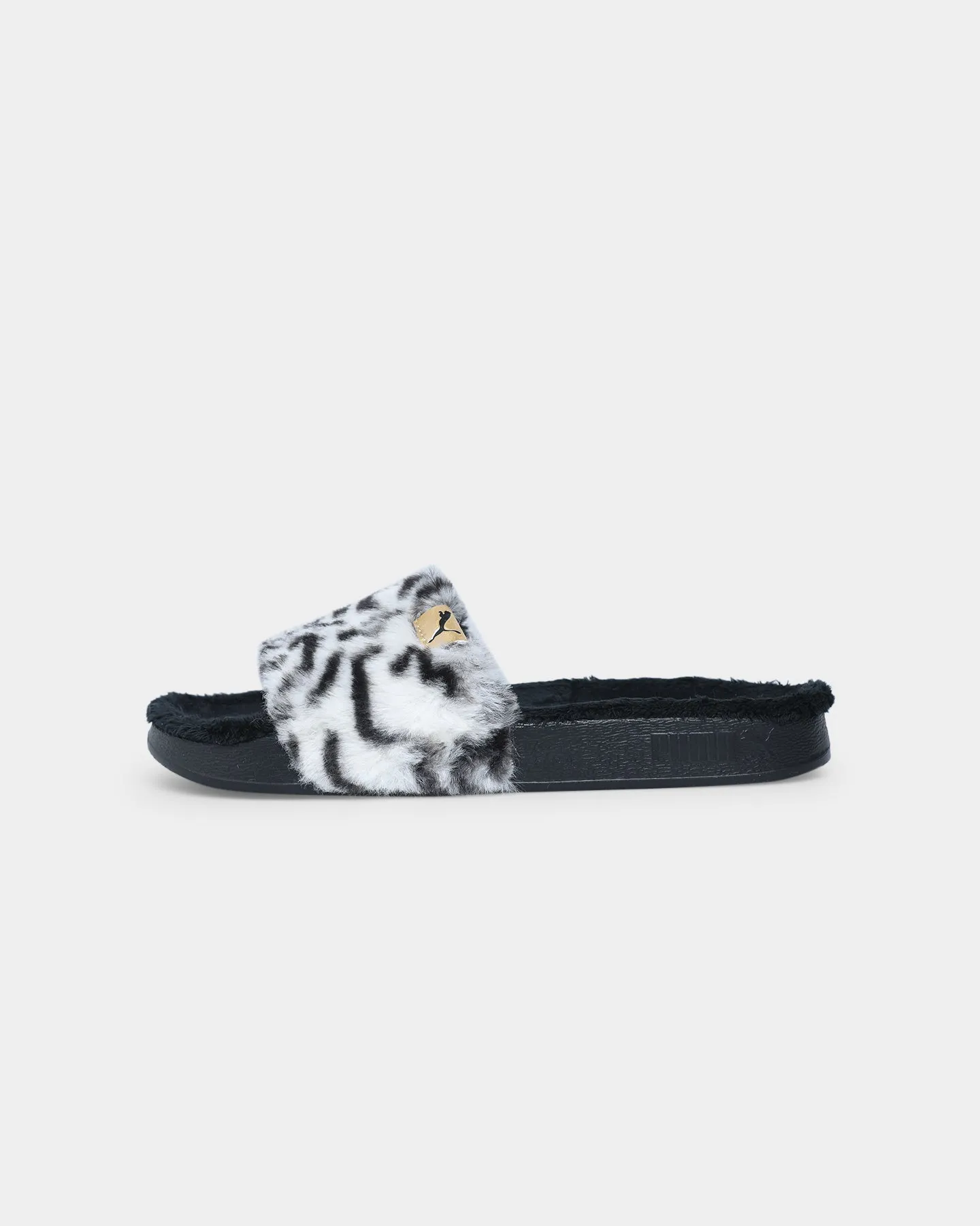 Puma Women's Leadcat Fluff Slides Puma Black