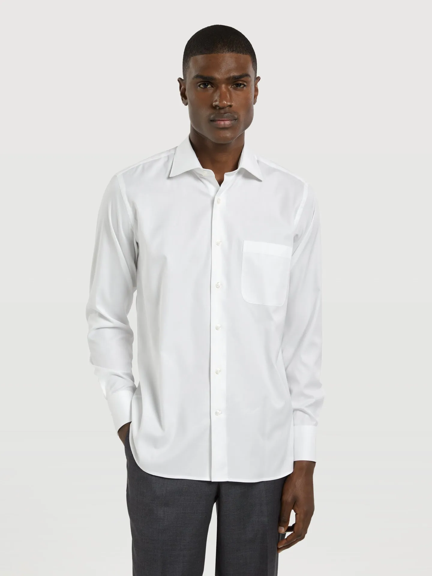 Regular Fit Business twill Formal Shirt