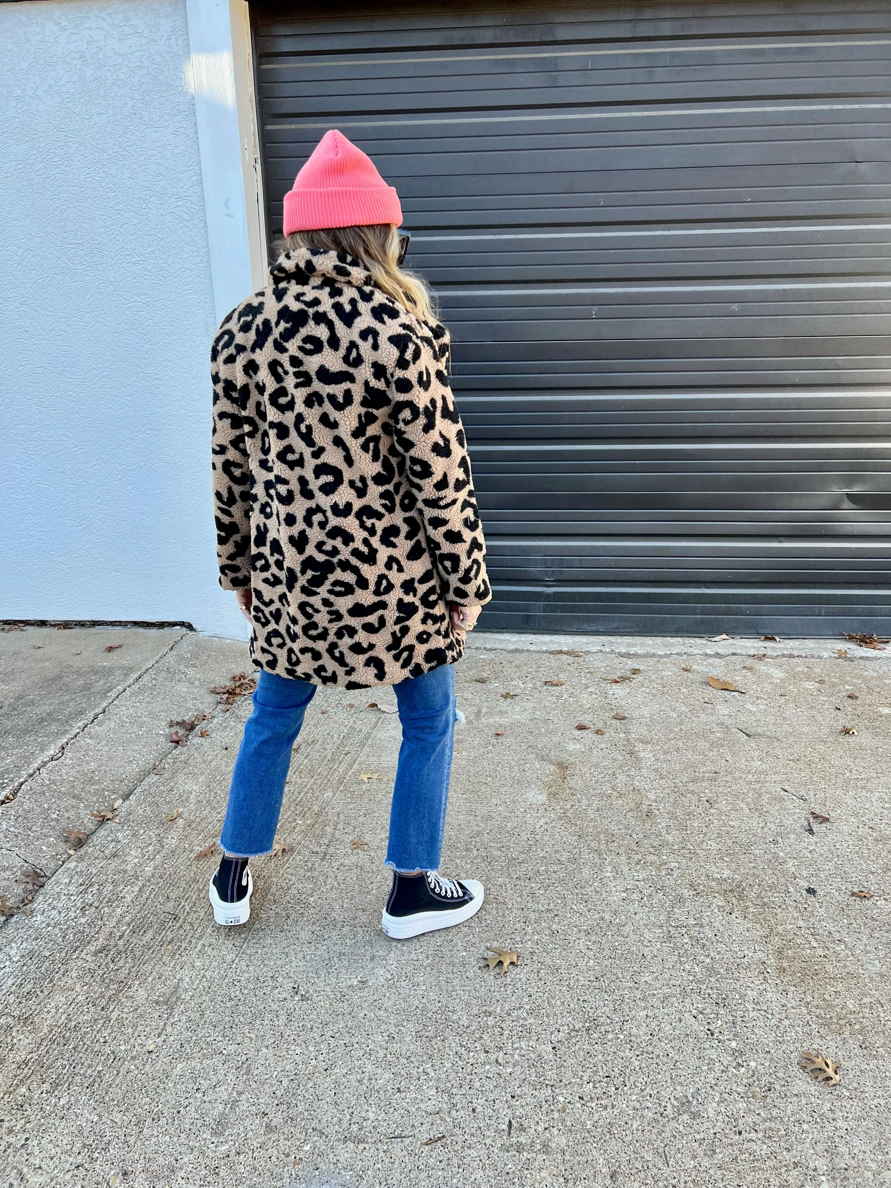 Rippa Leopard Sherpa