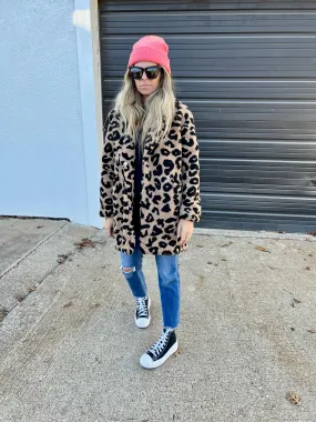 Rippa Leopard Sherpa