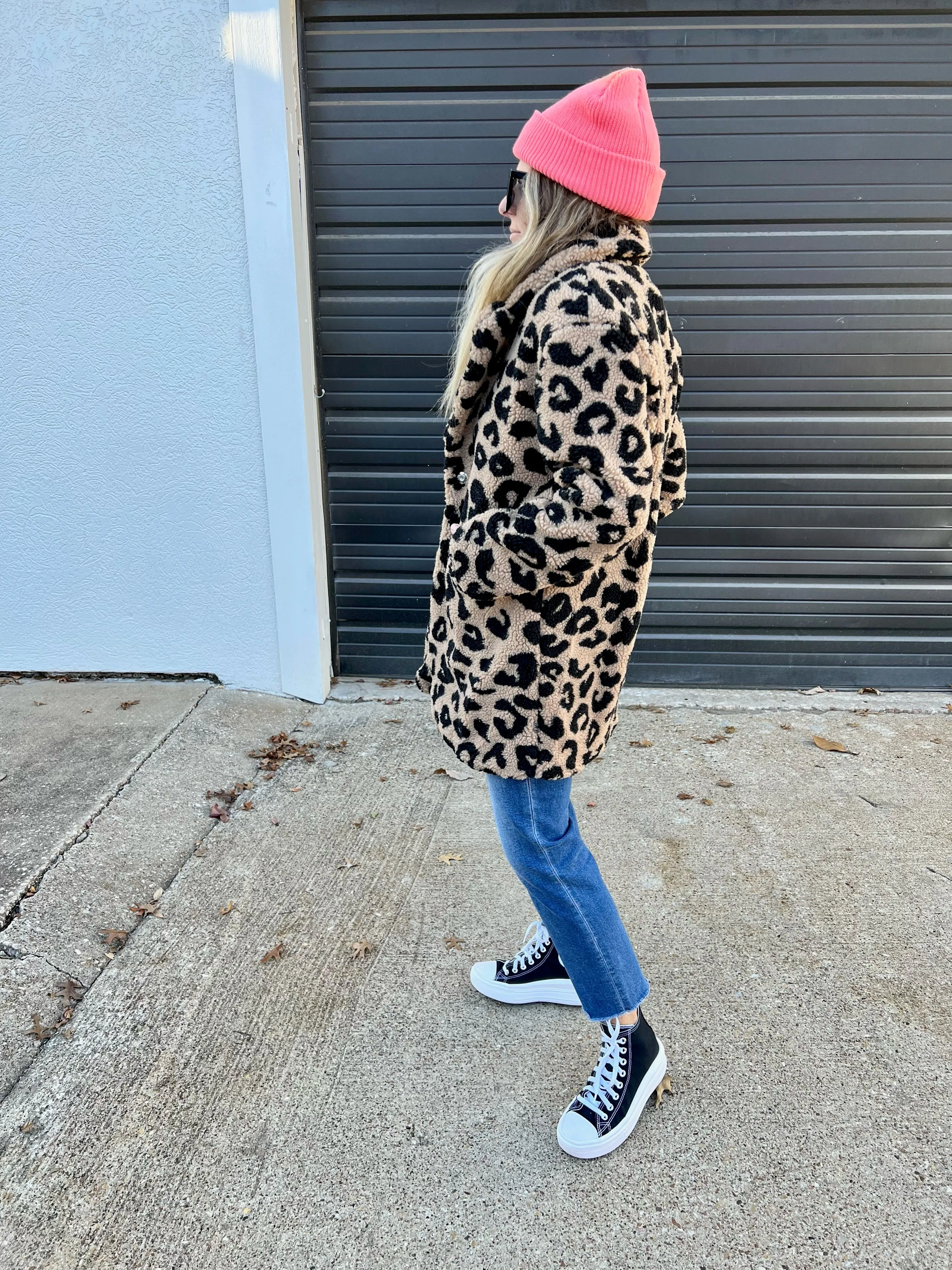 Rippa Leopard Sherpa