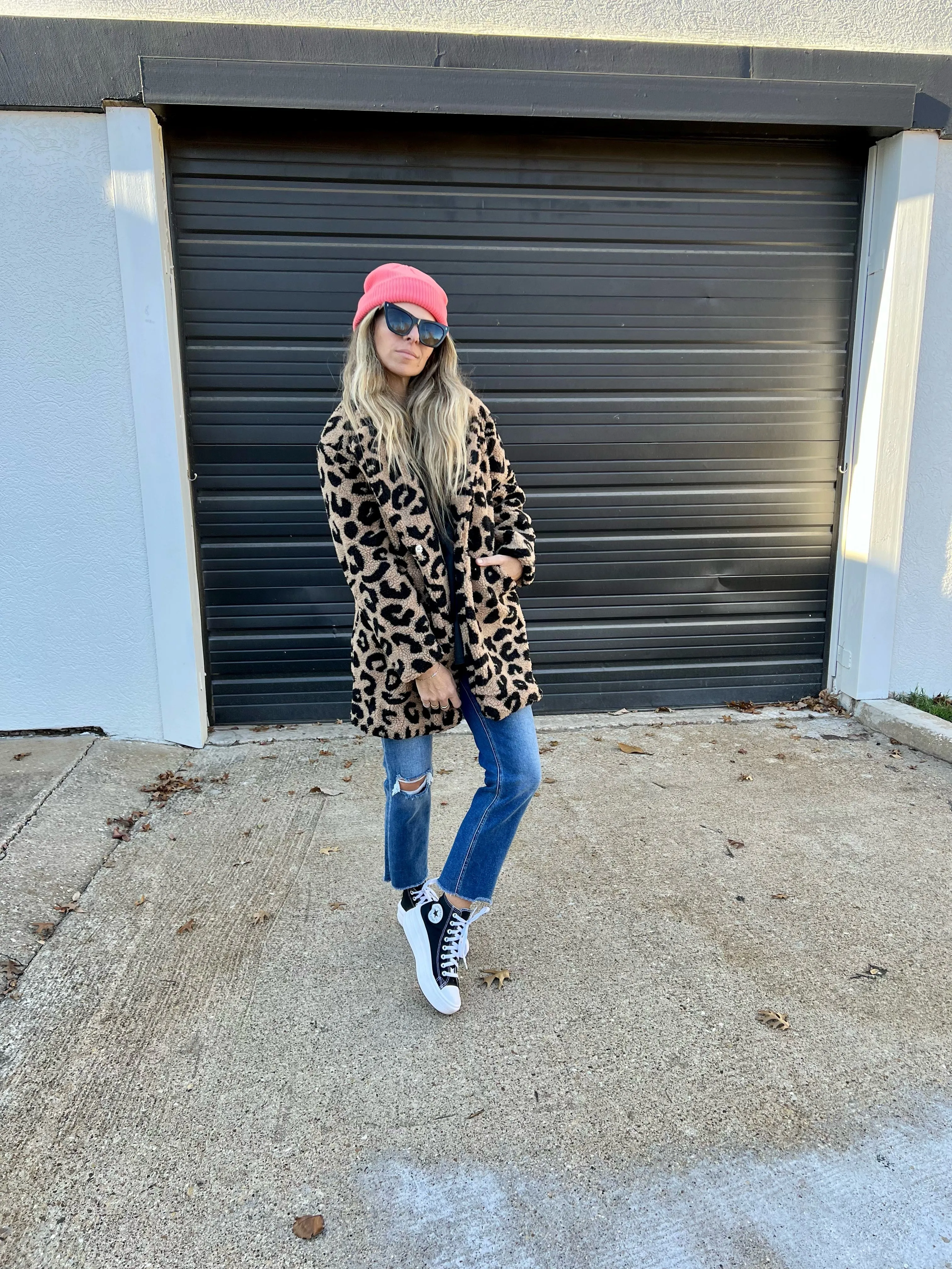 Rippa Leopard Sherpa