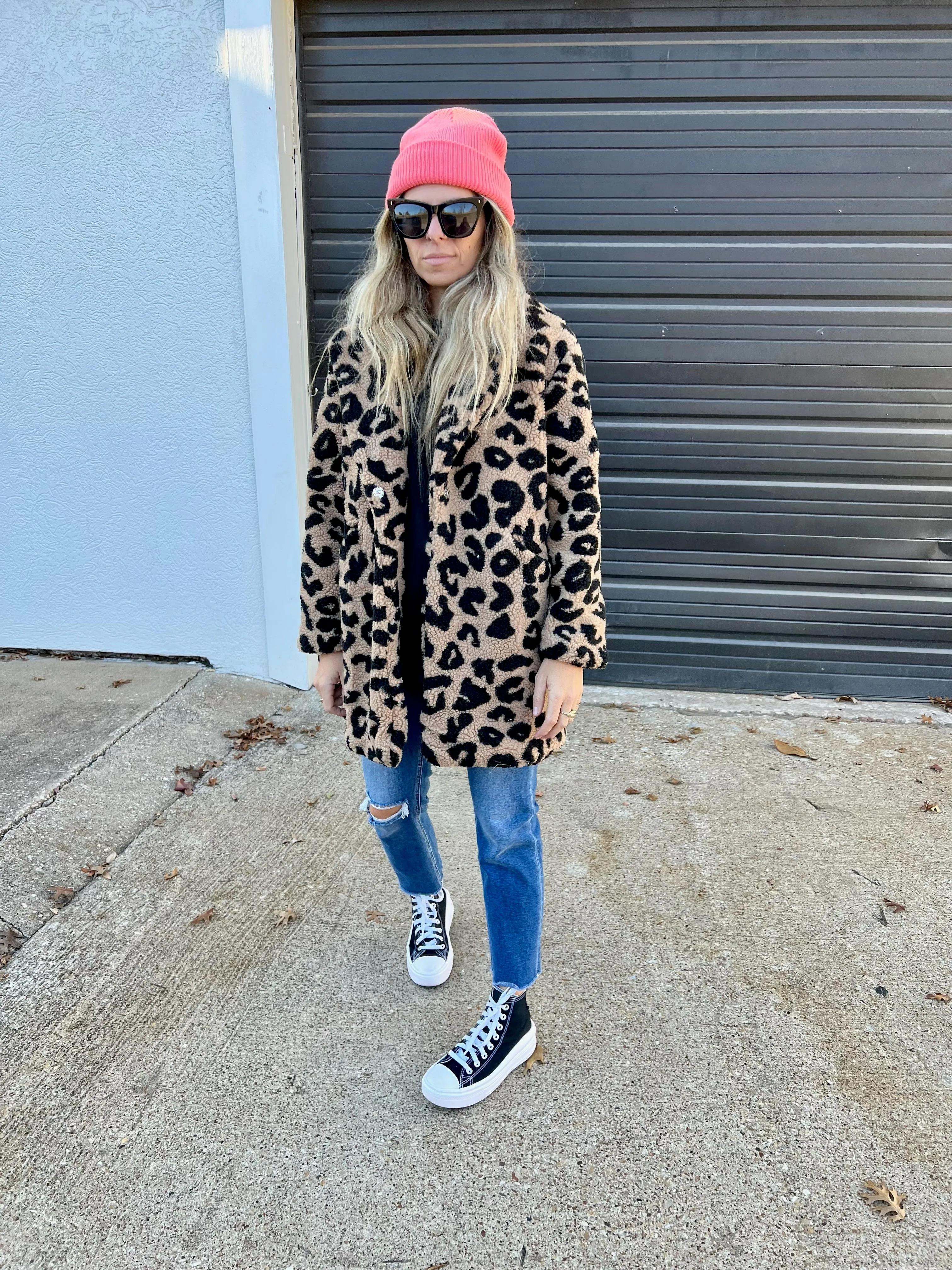 Rippa Leopard Sherpa