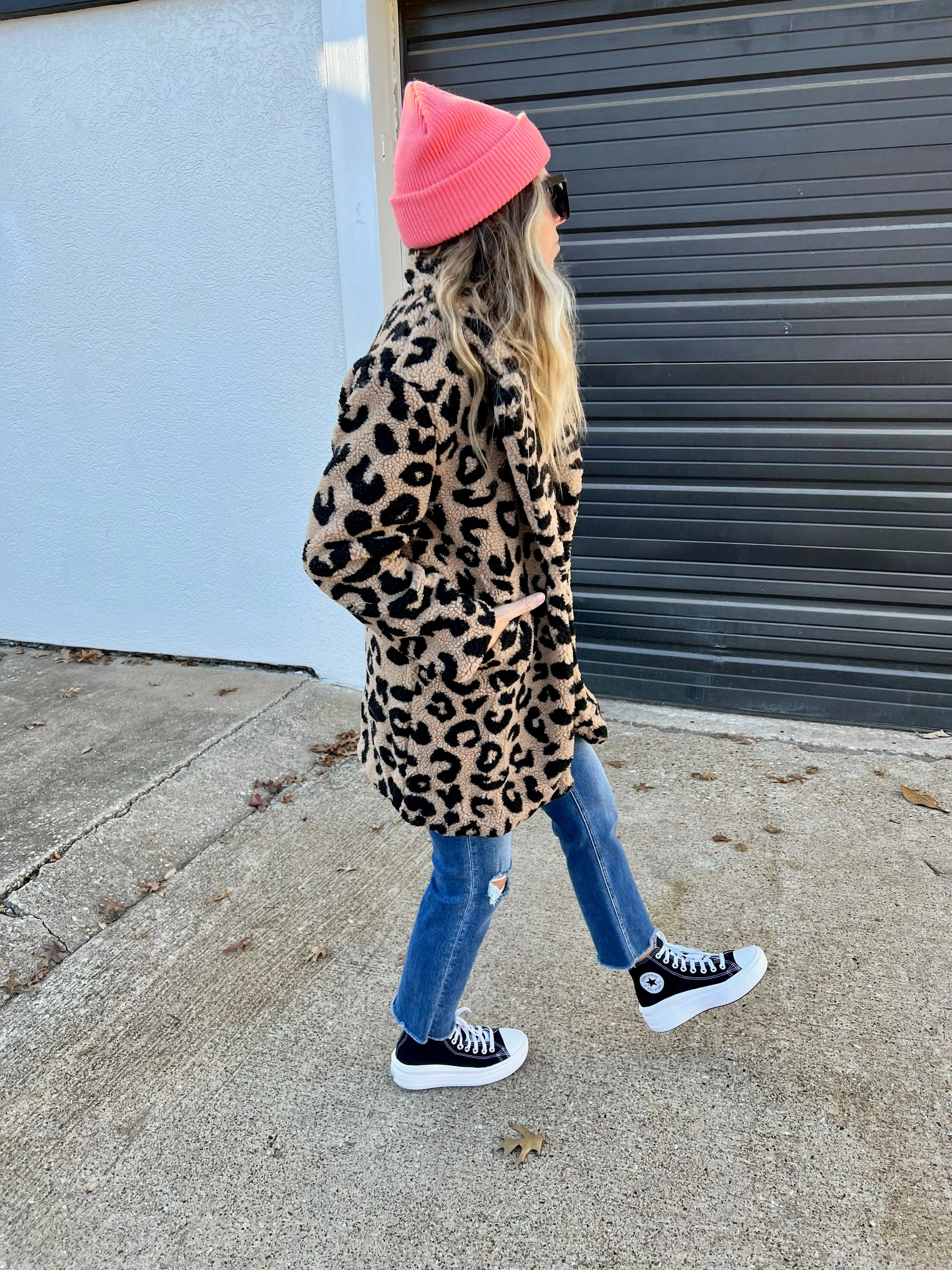 Rippa Leopard Sherpa