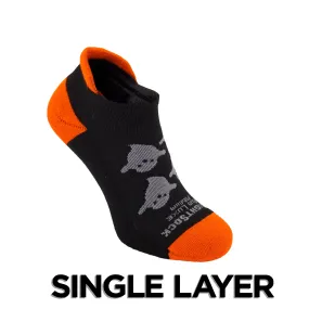 Run Luxe Single Layer Halloween Ghost Tab